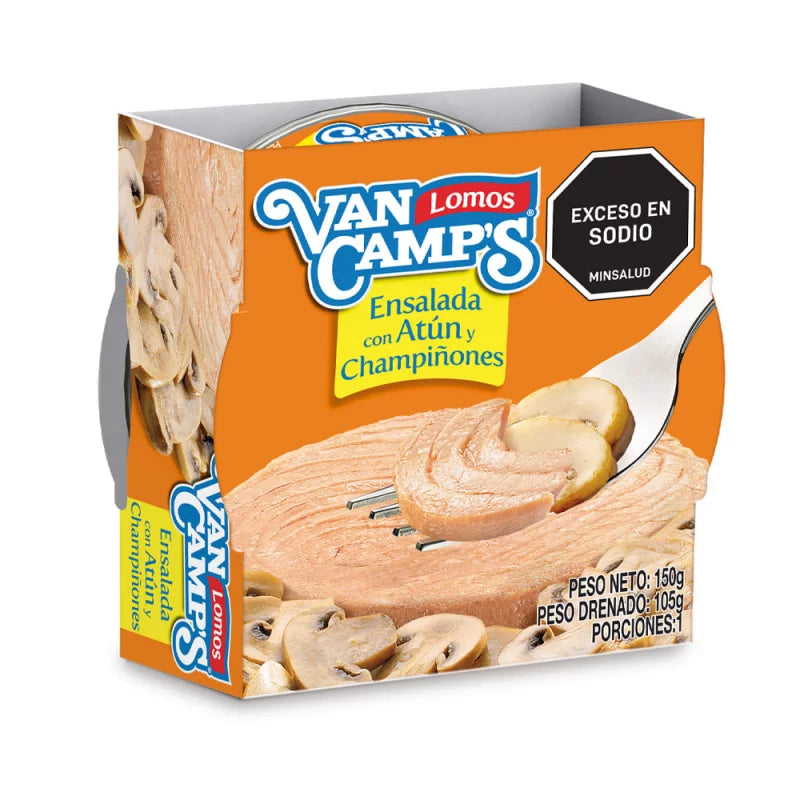 ATUN VAN CAMP"S LOMITOS CON CHAMPIÑONES