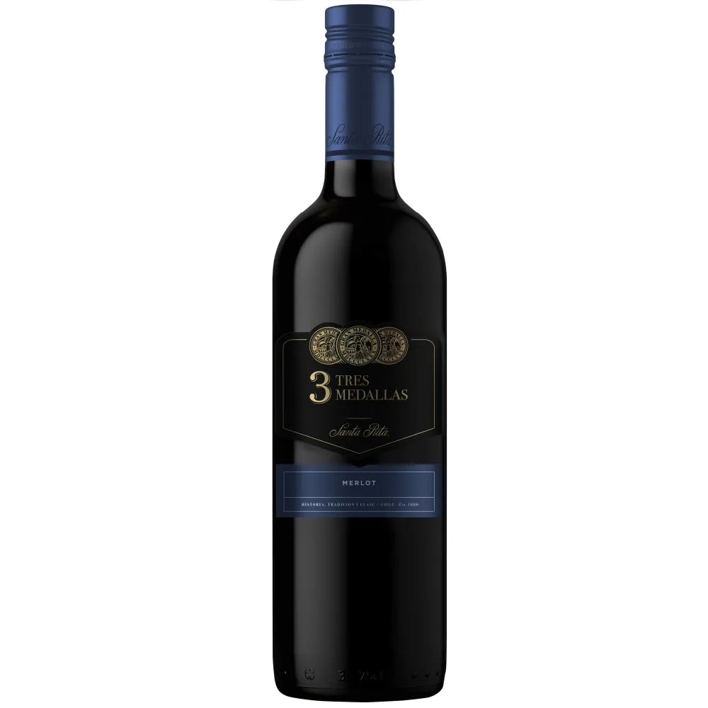 VINO SANTA RITA 3 MEDALLAS MERLOT